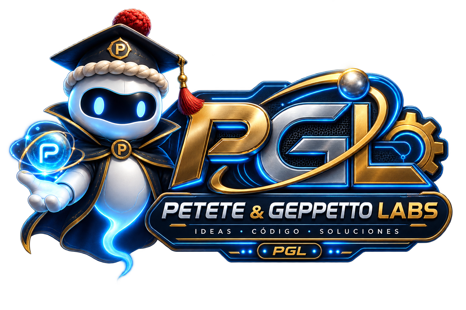 Logotipo de Petete & Geppetto Labs